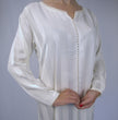 All white Randa caftan