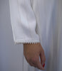 All white Randa caftan